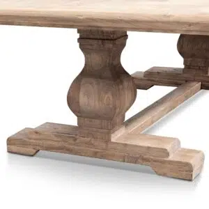 French Provincial Reclaimed Wood Coffee Table Natural