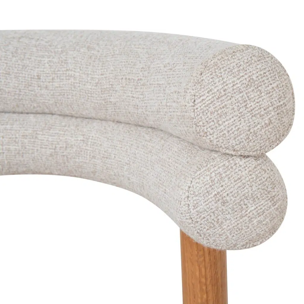 Celyn Coastal Beige Dining Chair Set of 2 - Luxurious Ergonomic Design