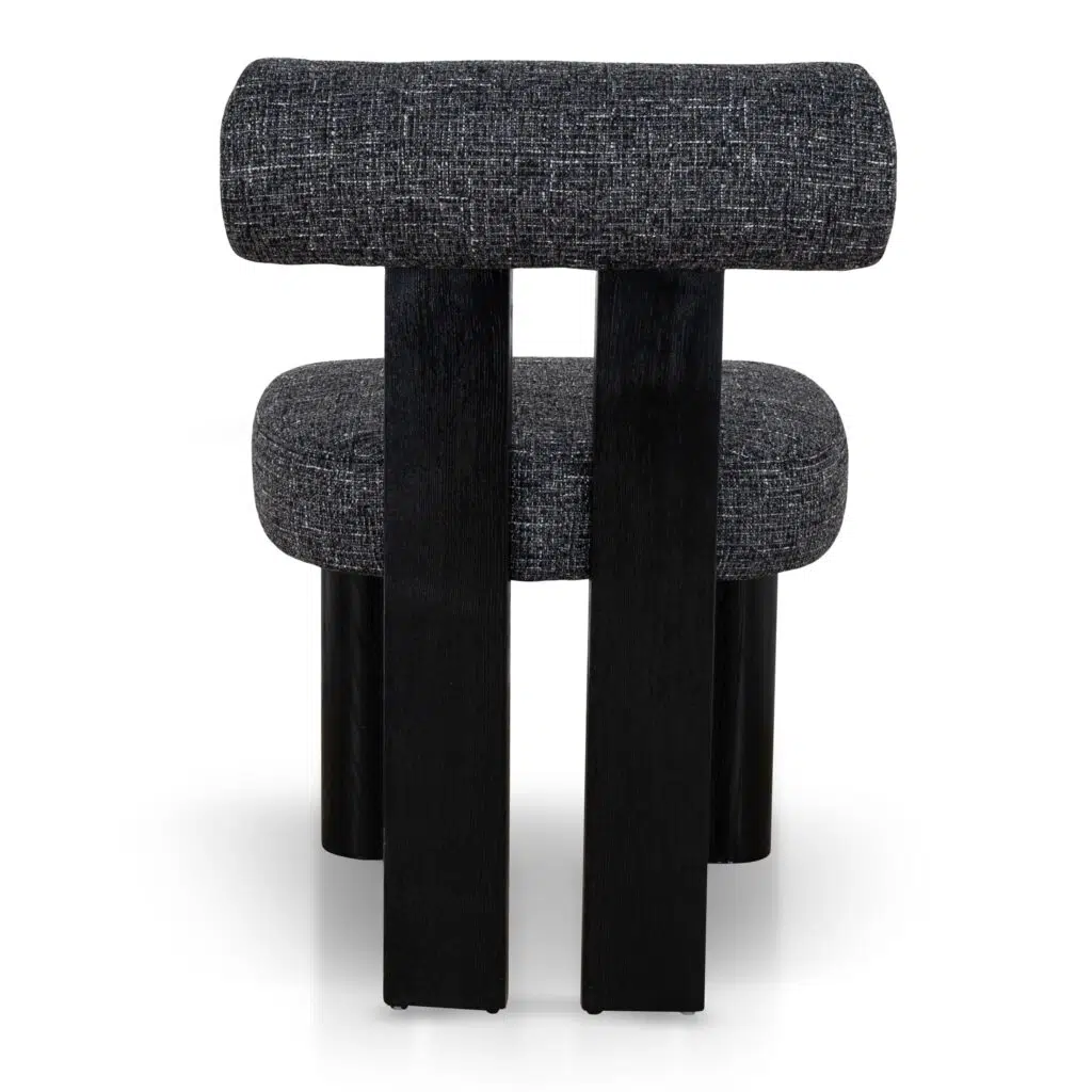 Modern Field Charcoal Dining Chair Set of 2 - Comfortable Design