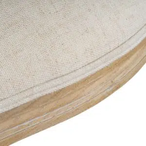 Elm Wood Dining Chairs Set of 2 in Dawn Beige