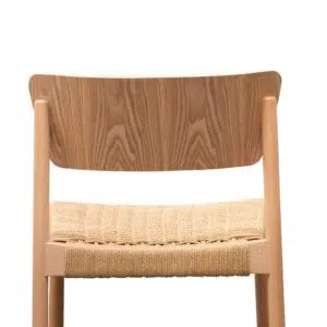 Reni Rope Seat Dining Chair Natural Coastal Set of 2