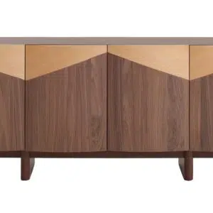 Orla 1.8m Walnut Sideboard with Geometric Design