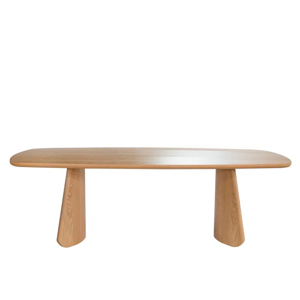 Zyla 2.4m Natural Oak Dining Table – Contemporary Design