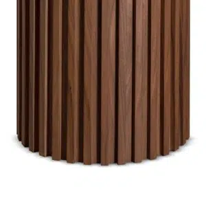 Teyo 2.5m Walnut Wooden Dining Table Modern Design