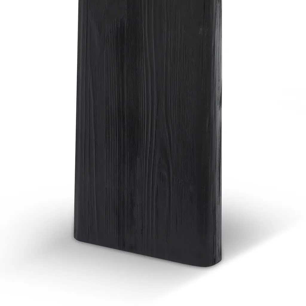 Clyra 1.6m Full Black Console Table – Minimalist Modern Design
