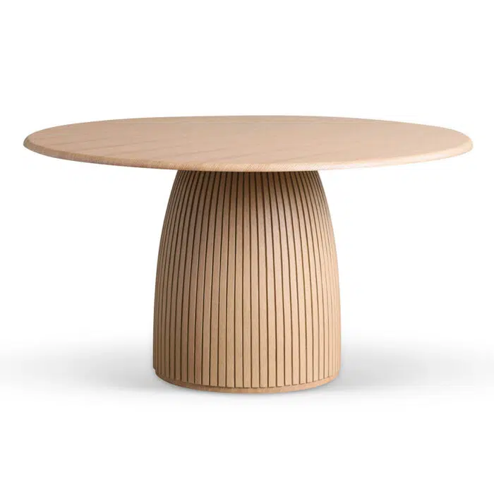 Kiri 1.4m Round Dining Table – Natural