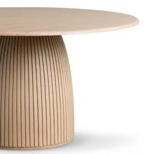 Kiri 1.4m Round Dining Table Natural Wood