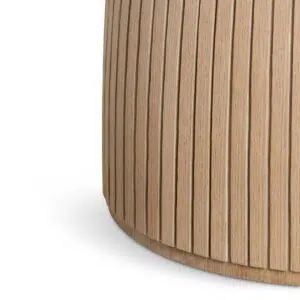 Kiri 1.4m Round Dining Table Natural Wood Modern Design