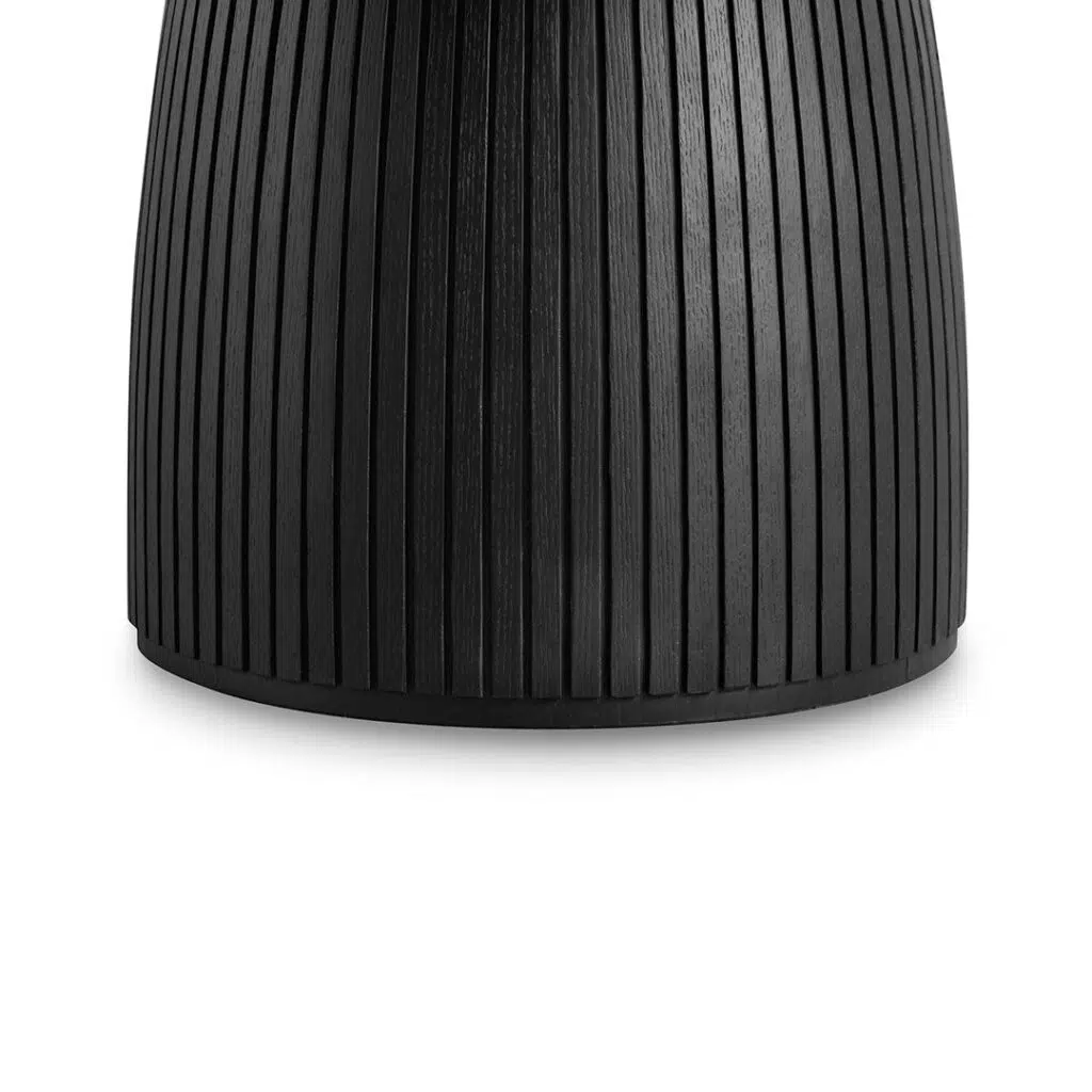 Vexo 1.4m Round Black Dining Table Modern Design