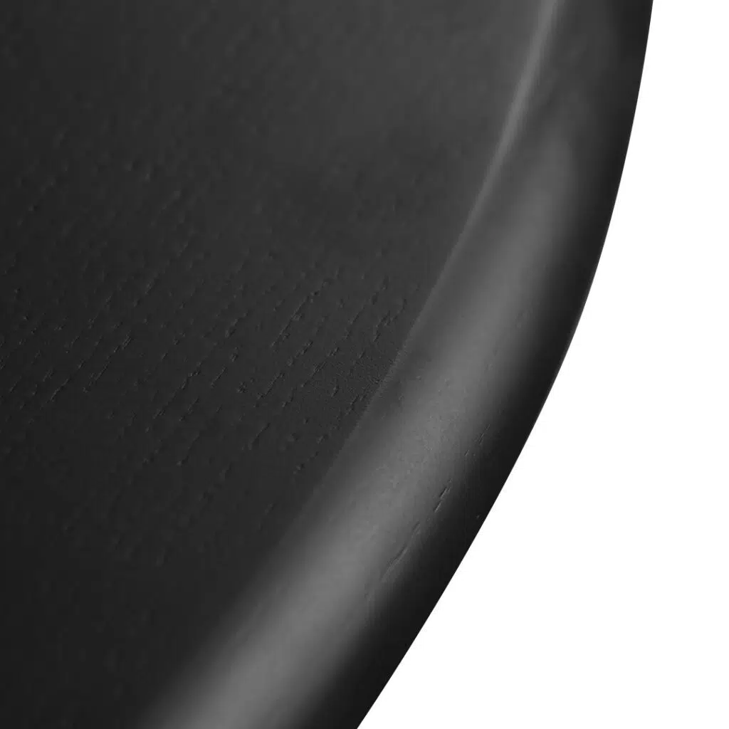 Vexo 1.4m Black Round Dining Table Contemporary