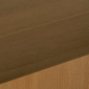 Dusty Oak Console Table – Modern Curved Design 1.5m