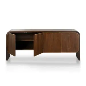 Taven 2m Buffet Unit with Walnut Veneer and NC Lacquer