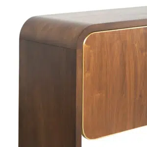 Taven 2m Buffet Unit Walnut Elegant Design Modern Living