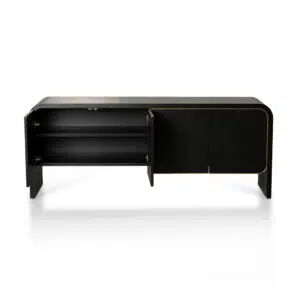 Vylan 2m Buffet Unit Textured Espresso Black Walnut Veneer