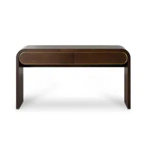 Wyra 1.5m Walnut Console Table – Timeless Modern Design with Storage
