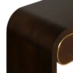 Wyra 1.5m Walnut Console Table - Modern Design with Storage & Durable NC Lacquer