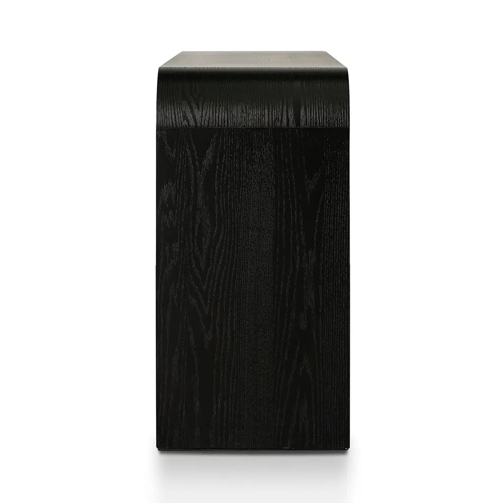 Ziven 1.5m Console Table with Textured Espresso Black Finish