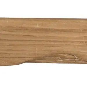 Dyls 2.2m Elm Dining Table Natural Finish Solid Wood Durable