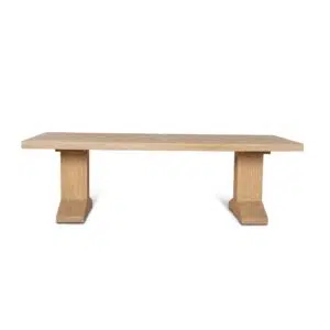 Liam 3m Natural Elm Dining Table - Timeless Design