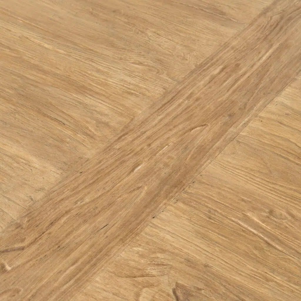 Liam 3m Natural Elm Dining Table – Solid Wood Modern Pedestal Design