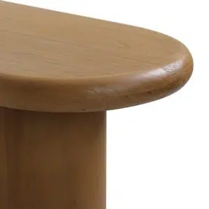 Glera 1.52m Natural Elm Console Table – Elegant Spacious