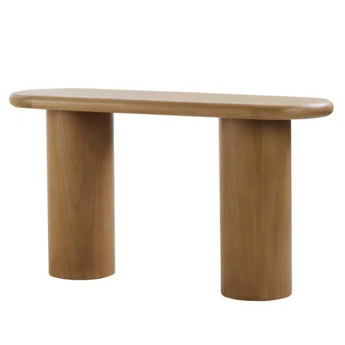 Glera 1.52m New Elm Console Table – Natural
