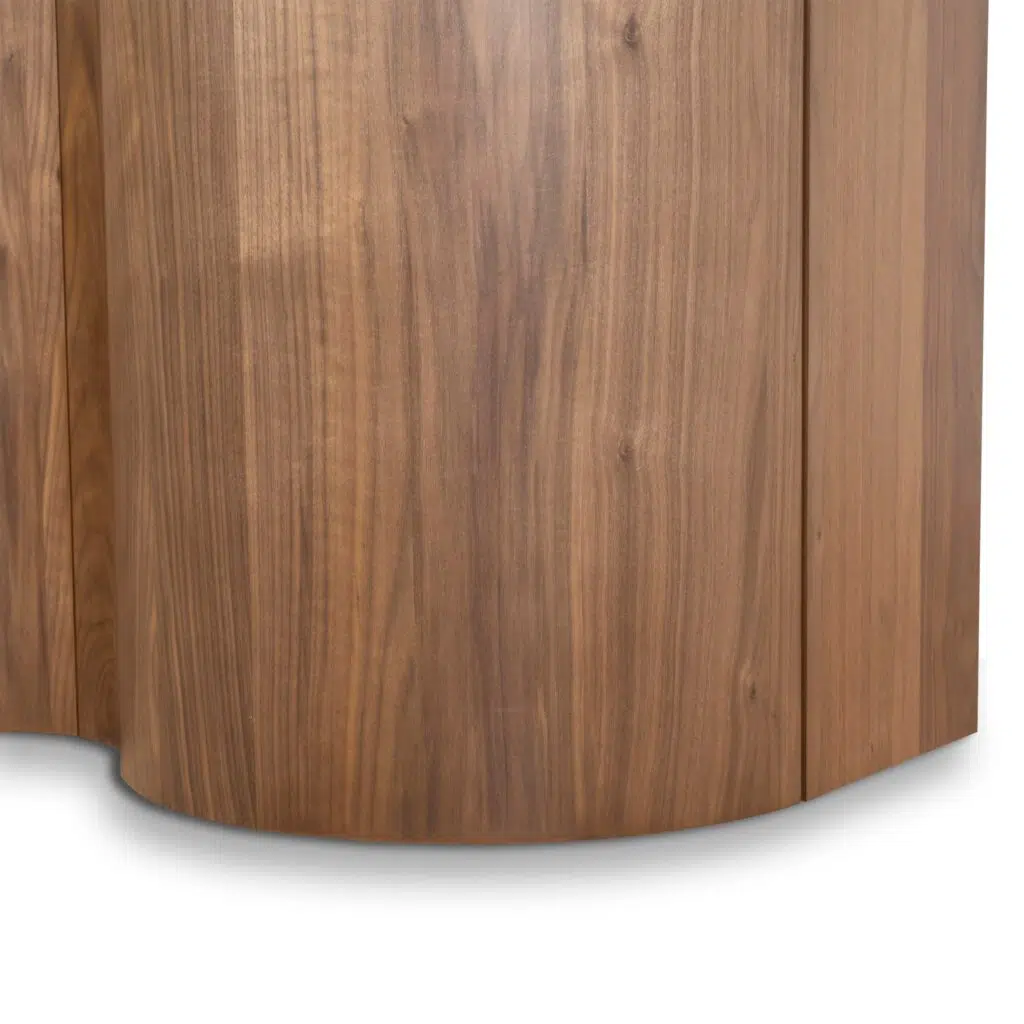 Alva Light Walnut Buffet Unit with Spacious Storage and Modern Design