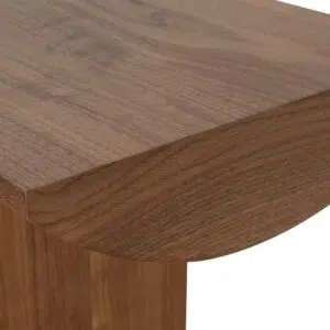 Amel 1.6m walnut console table modern design