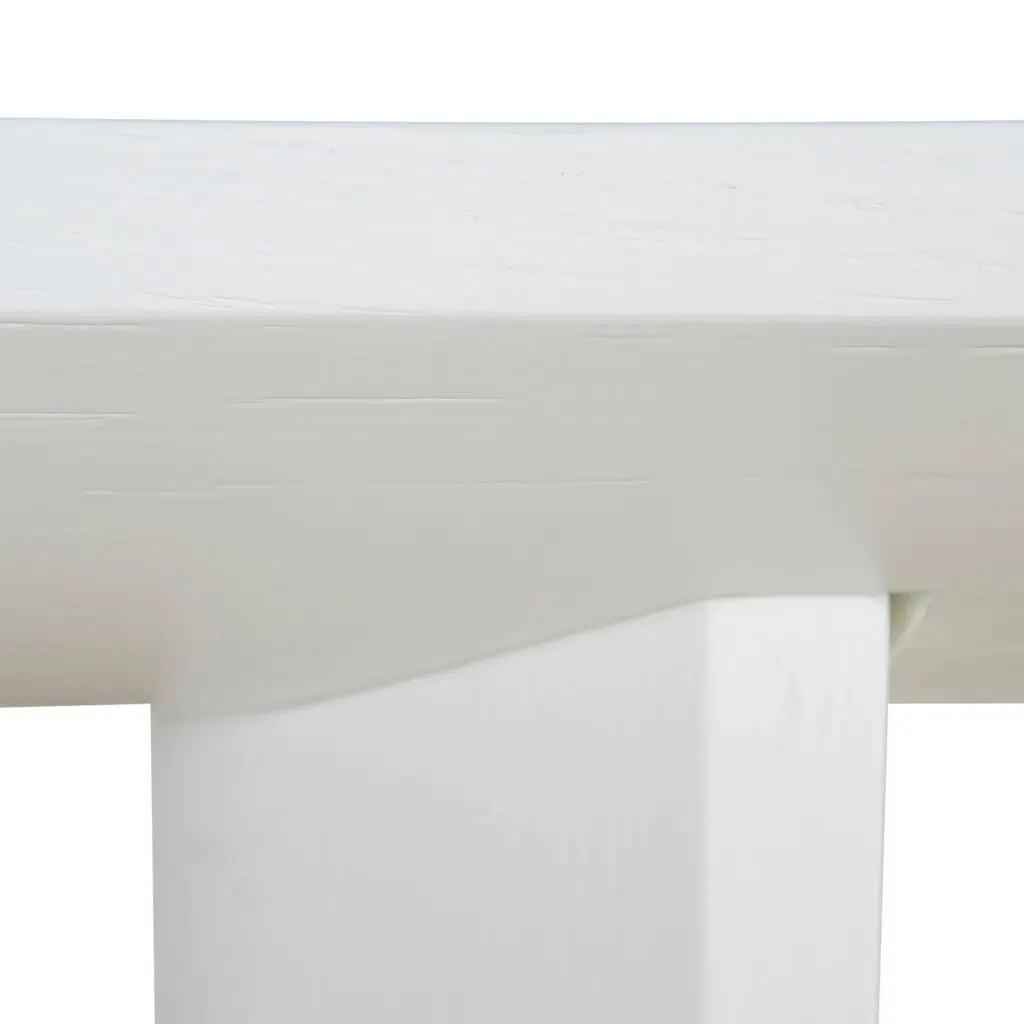 Sari 1.6m White Oak Console Table Modern Design