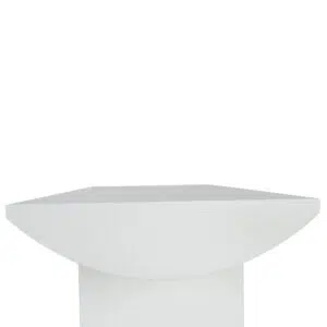 Sari 1.6m White Oak Console Table Tapered Legs