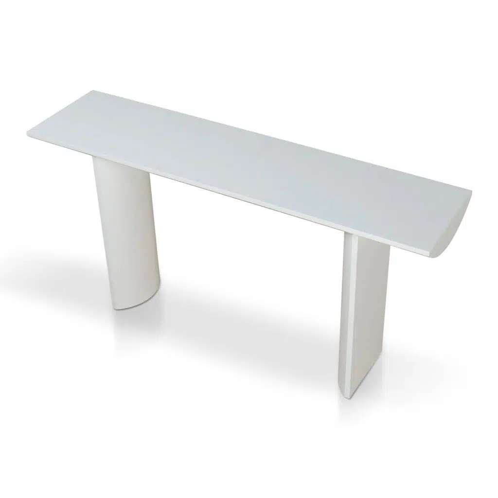 Sari 1.6m White Oak Console Table – Modern Design