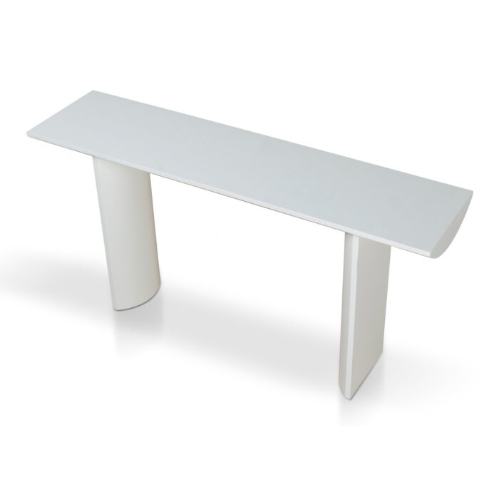 Sari 1.6m White Oak Console Table – Modern Design
