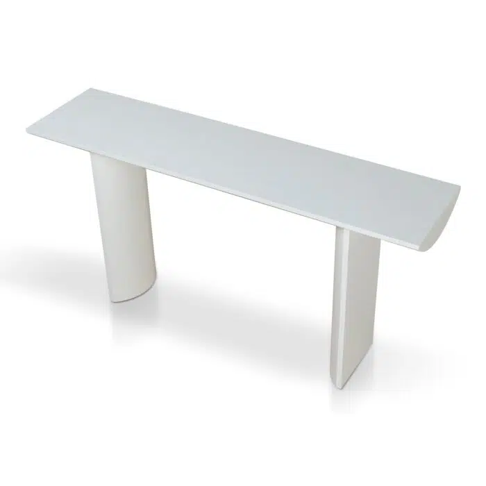 Sari 1.6m White Oak Console Table – Modern Design