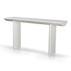 Modern White Oak Console Table 1.6m
