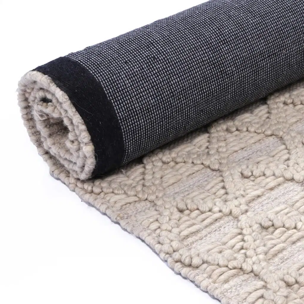 Himalaya Tribal Wool Rug - Natural Textured Design, Durable Handwoven