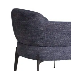 Niva Celadon Blue Fabric Armchair - Modern Comfort Design