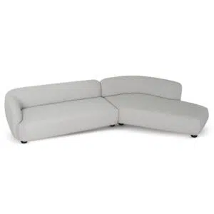 Alven 3 Seater Right Chaise Sofa – Clay Grey | Comfort & Durable Design