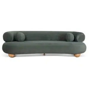 Doven 3 Seater Sofa Burnt Green – Modern Comfort Design
