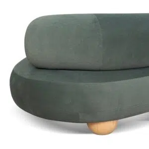 Doven 3 Seater Sofa Burnt Green Comfort Modern Design