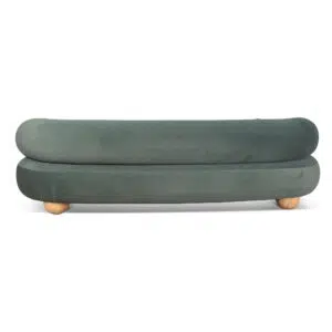 Doven 3 Seater Burnt Green Sofa – Comfortable Modern Design