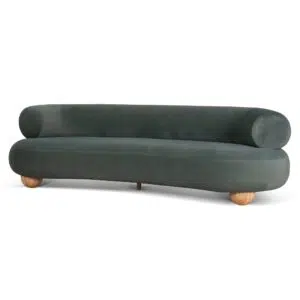 Doven 3 Seater Sofa Burnt Green – Comfortable Living Room Furniture