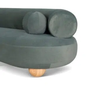 Doven 3 Seater Sofa Burnt Green – Modern Comfort & Elegant Design