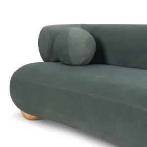 Doven 3 Seater Sofa Burnt Green – Modern Comfort & Elegant Design