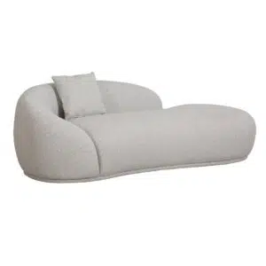 Tiva 3 Seater Fabric Sofa in Clay Grey – Modern Comfort