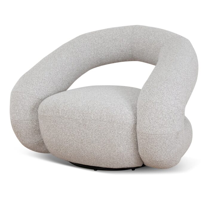 Fynor Swivel Armchair Clay Grey - Elegant Design, Comfort, Durable
