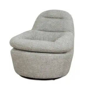 Syven Swivel Lounge Chair – Mint Green Modern Design