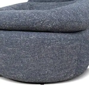 Ulven Swivel Lounge Chair Prussian Blue Comfort