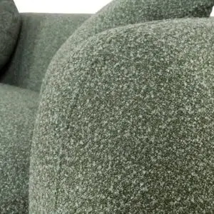 Elven 3 Seater Left Chaise Sofa – Amazon Green