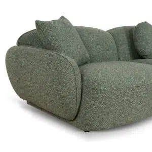 Elora 3-Seater Right Chaise Sofa Amazon Green Modern Comfort