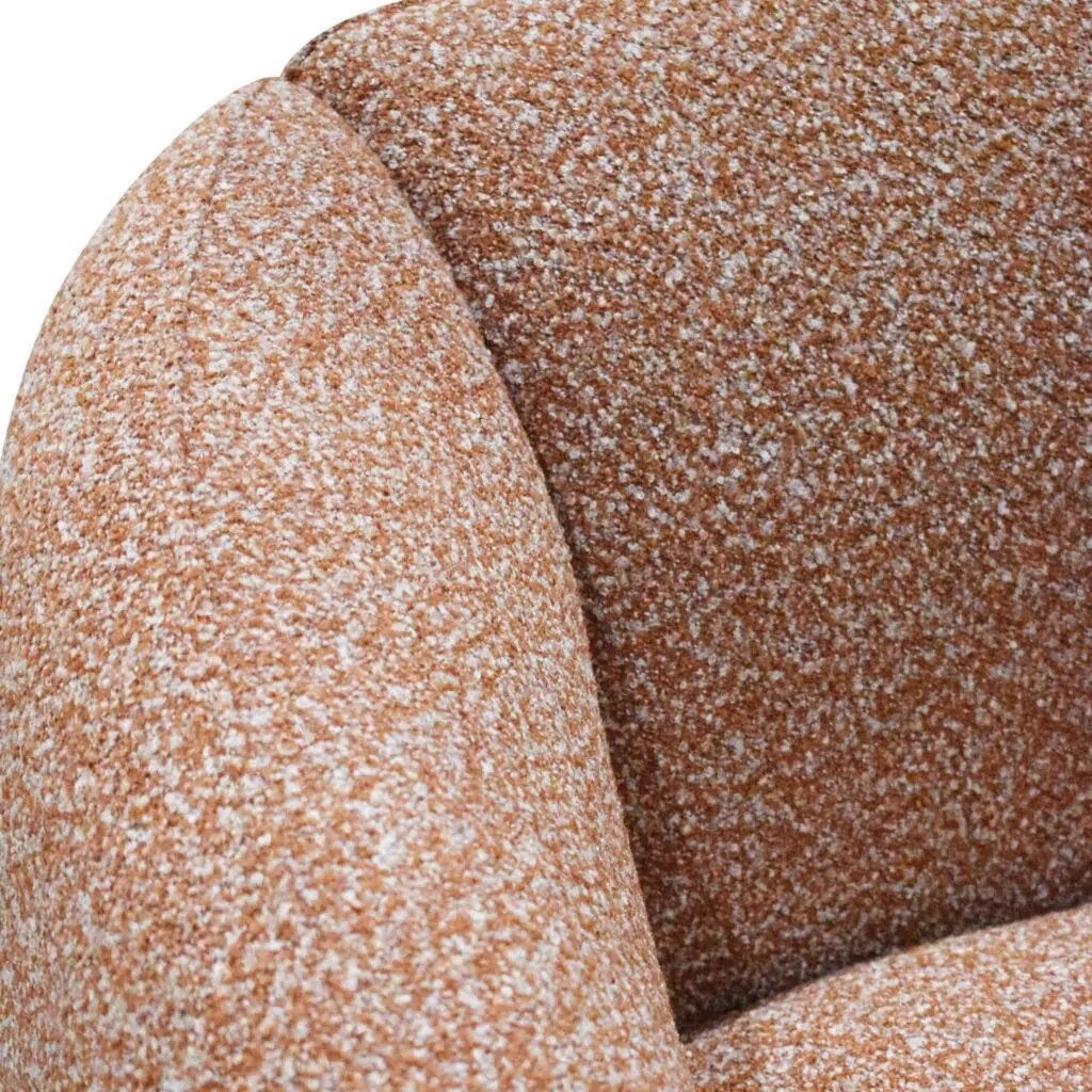 Loryn Armchair Terracotta Brown | Sleek Modern Design | Comfortable Seating